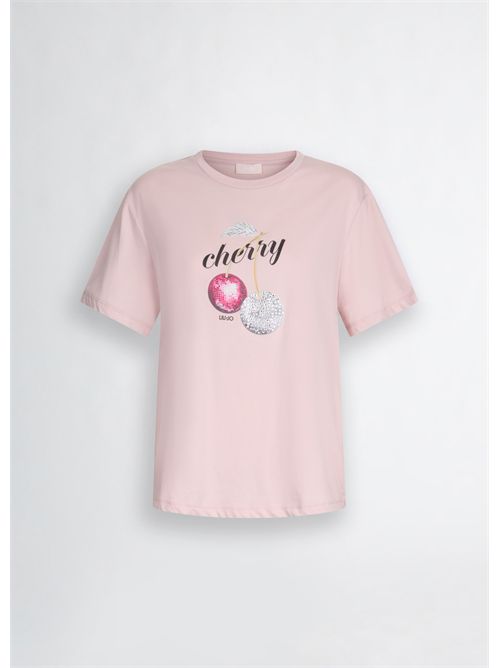 t-shirt donna rosa LIU JO | WA5343JS923/M9517